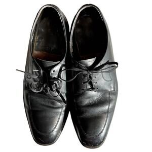 The Florsheim Shoe Men Size 10 D Black Leather Dress 618307